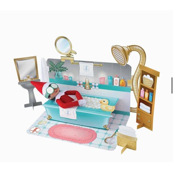 New Elf On The Shelf Elves At Play Pop-Ups Scenes- Drums & More  3 Scenes - Picture 3 of 5